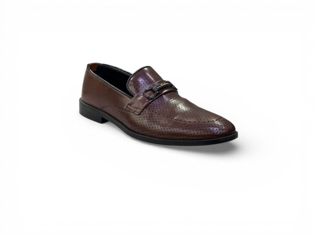 Premium Textured Moccasin Loafers for Business & Events