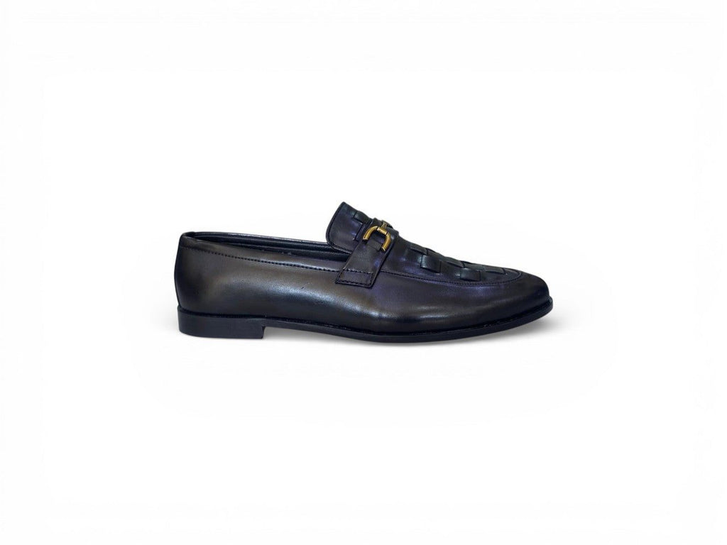 Extra Large Handcrafted Textured Formal Slip-Ons