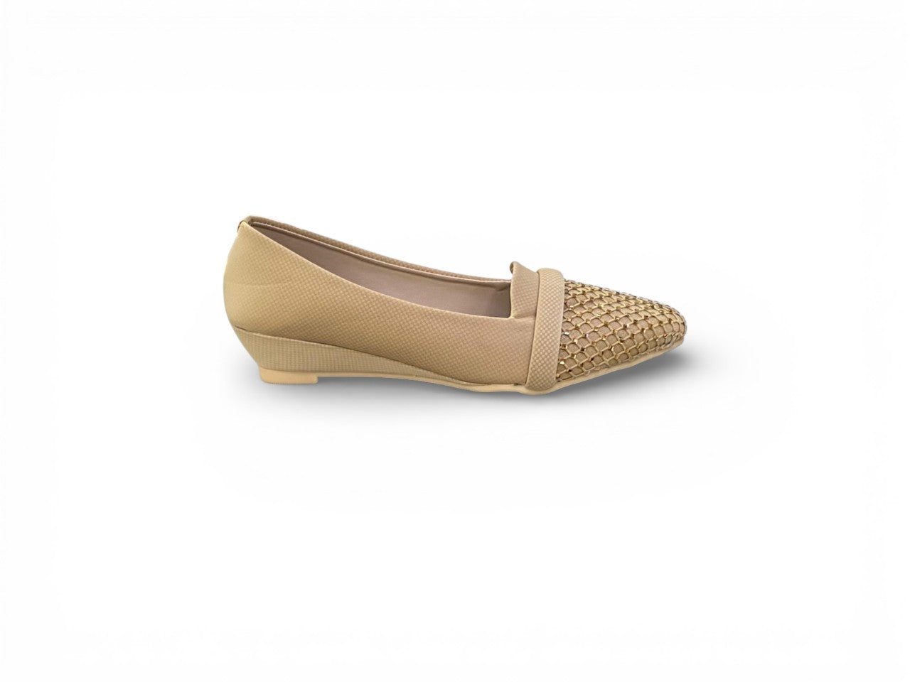 Women's Textured Court Shoes with Comfort Gel Sole