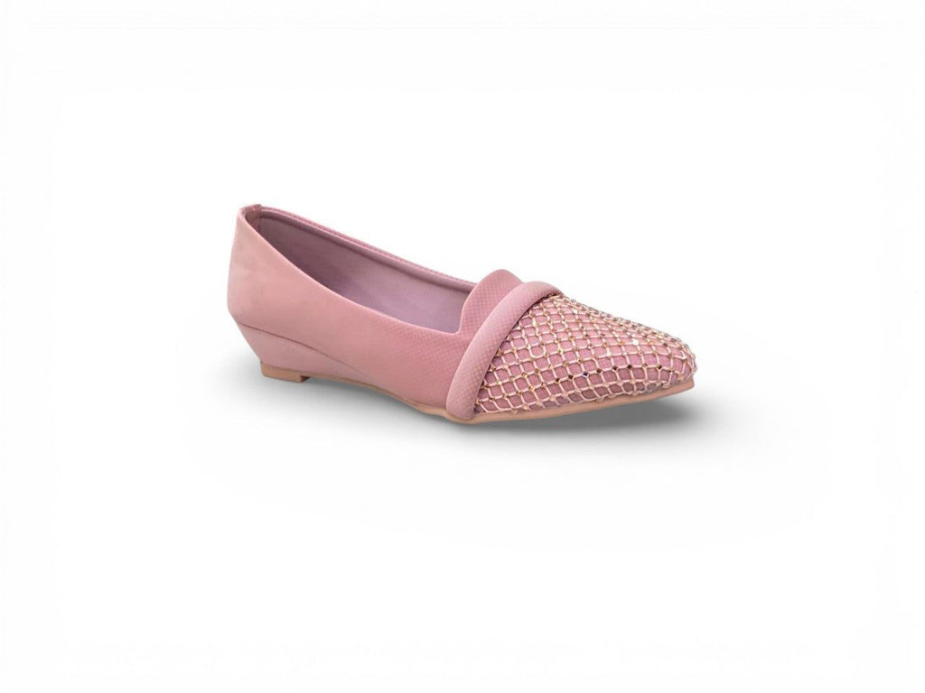 Women's Textured Court Shoes with Comfort Gel Sole