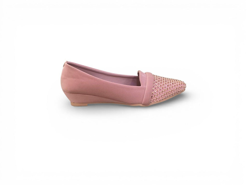 Women's Textured Court Shoes with Comfort Gel Sole