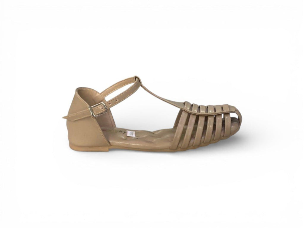 Woven Fisherman Style Flat Sandal