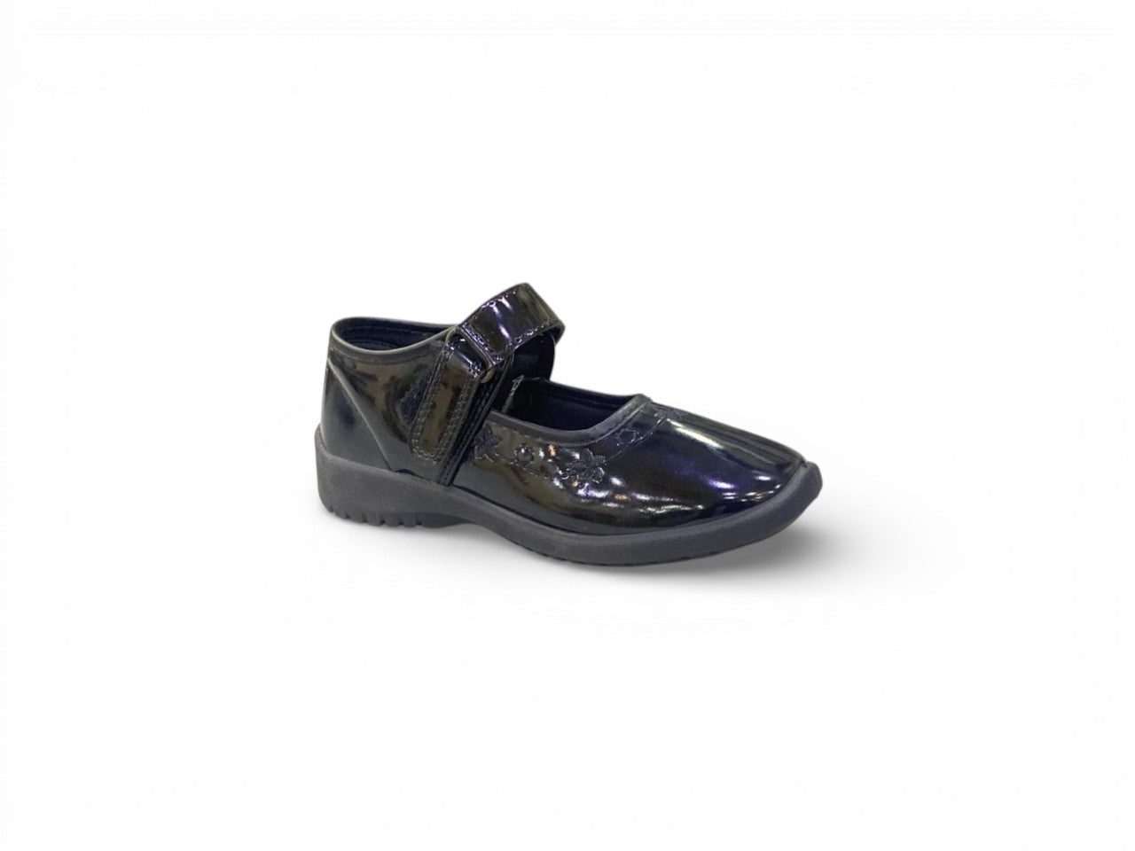 Glossy Mary Jane School Shoes for Girls - Durable & Easy-Wear