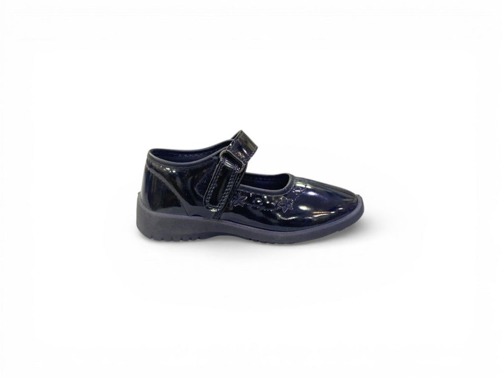 Glossy Mary Jane School Shoes for Girls - Durable & Easy-Wear
