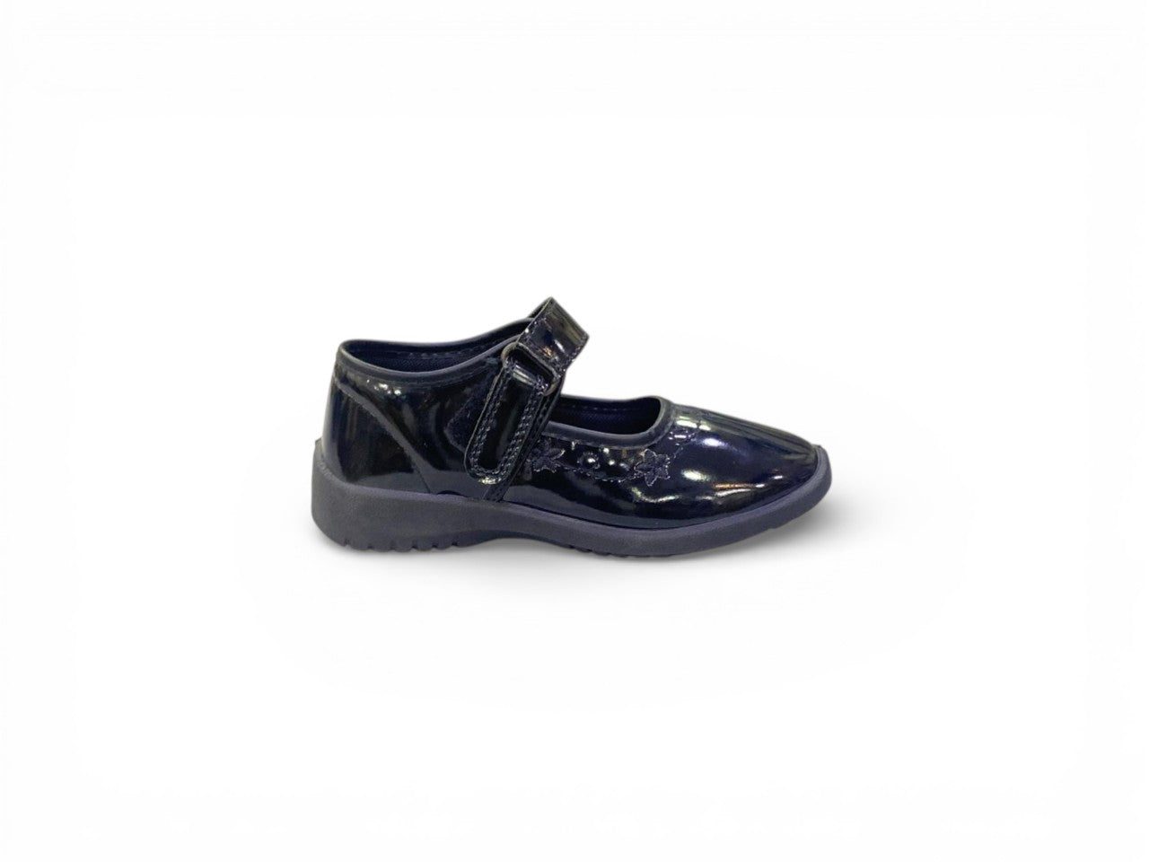 Glossy Mary Jane School Shoes for Girls - Durable & Easy-Wear