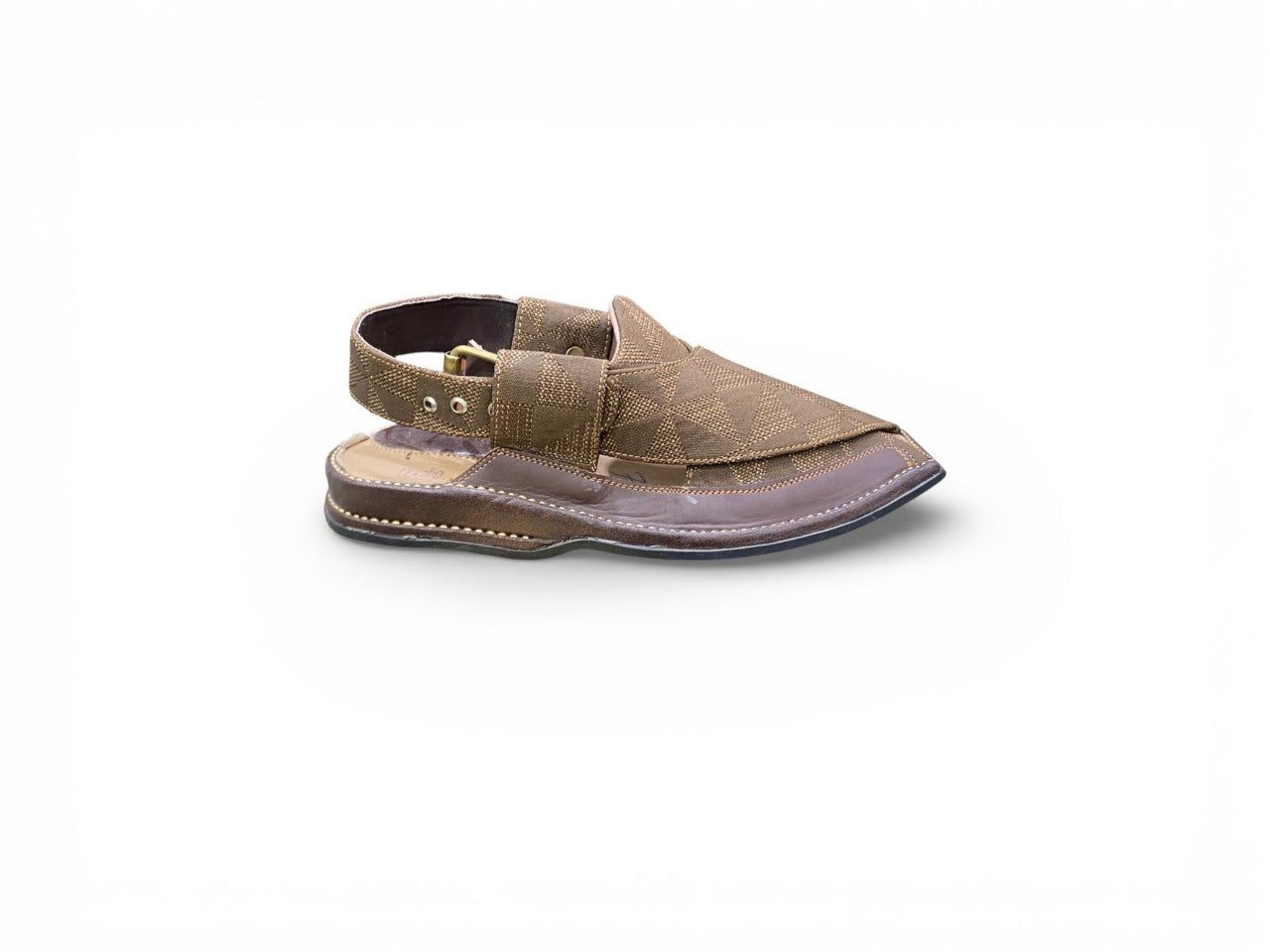 Classic Charsadda Style Leather Men's Sandals