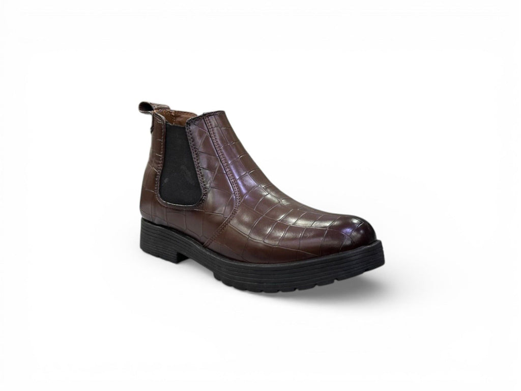 Short & Punchy: The Brown Croc Chelsea
