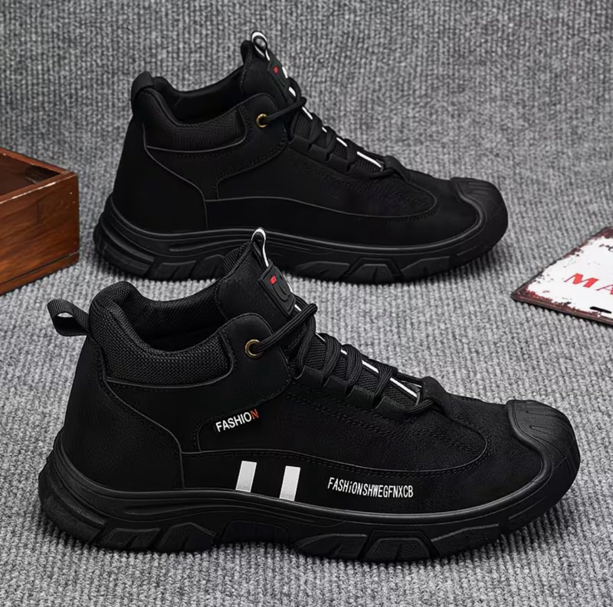 Fashion Men's High-Top Shoes