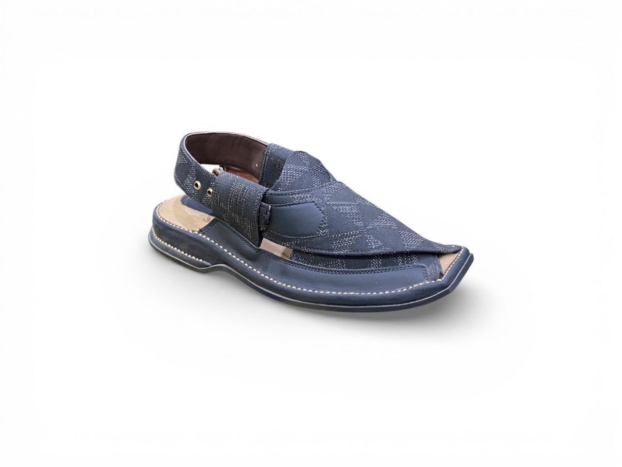 Classic Charsadda Style Leather Men's Sandals