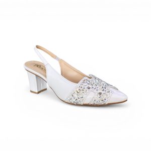 The Crystal-Embellished Evening Slingback