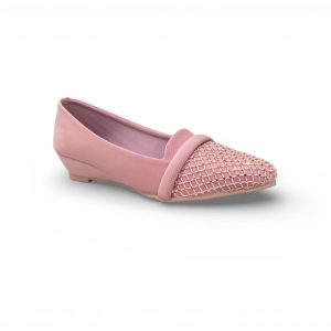 Women's Textured Court Shoes with Comfort Gel Sole