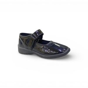 Glossy Mary Jane School Shoes for Girls - Durable & Easy-Wear