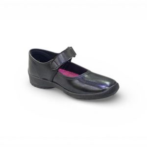 Polished Synthetic Leather Daily School Shoes